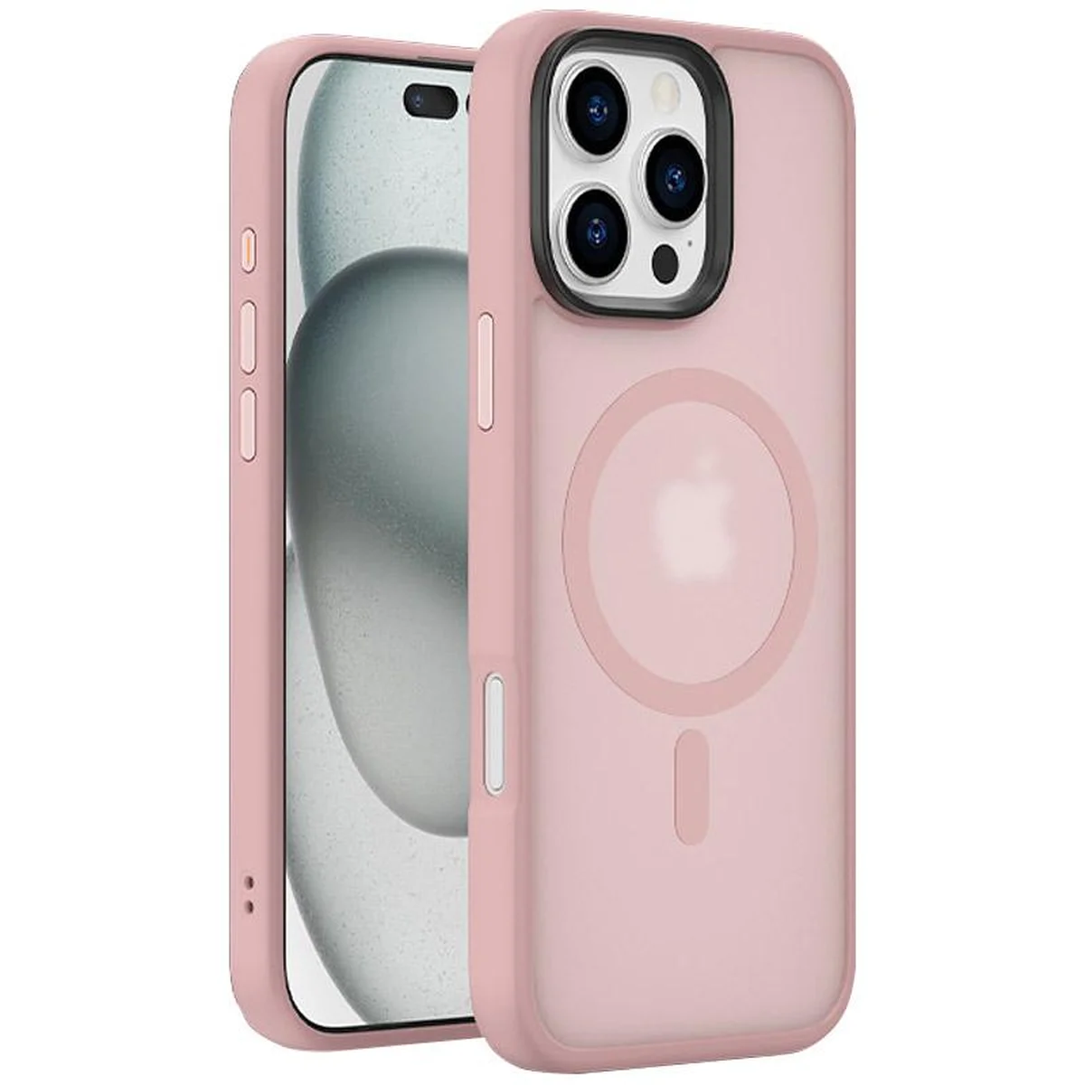 Чехол Ummi Colorful with MagSafe для Apple iPhone 16 Pro (6.3") Розовый / Pink