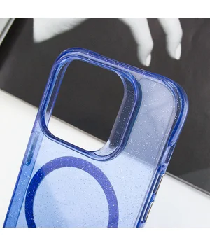 Чохол TPU Radiance with MagSafe для Apple iPhone 16 Pro (6.3") Blue