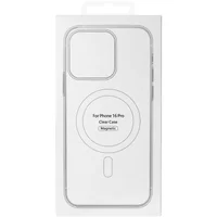 TPU+PC чехол Clear Garden with MagSafe для Apple iPhone 16 Pro (6.3") Blue Blossom