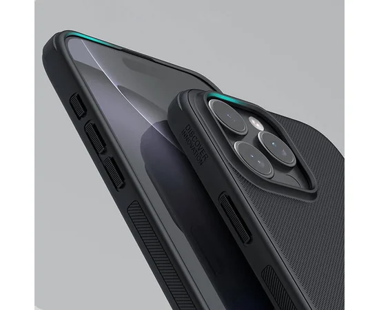 Чехол Nillkin Matte Pro для Apple iPhone 16 Pro (6.3") Черный / Black
