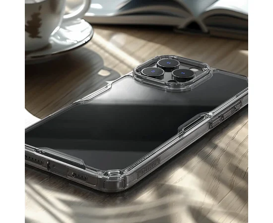 TPU чохол Nillkin Nature Pro Series для Apple iPhone 16 Pro (6.3") Безбарвний (прозорий)