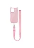 Чохол TPU GETMAN Cat with straps для Apple iPhone 16 Pro (6.3") Pink