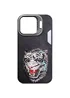 TPU+PC чохол Friends для Apple iPhone 16 Pro (6.3") Black Tiger