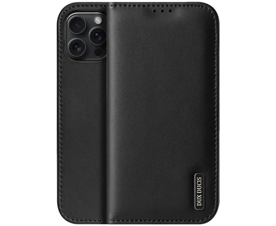 Чохол-книжка Dux Ducis Hivo для Apple iPhone 16 Pro (6.3") Black