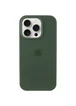 Чехол Silicone Case Full Protective (AA) для Apple iPhone 16 Pro (6.3") Зеленый / Cyprus Green