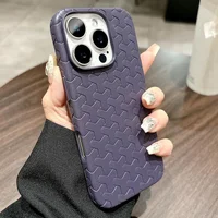 Чехол TPU Weaving для Apple iPhone 16 Pro (6.3") Purple