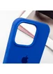 Чехол Silicone Case Full Protective (AA) для Apple iPhone 16 Pro (6.3") Синий / Capri Blue