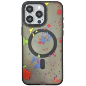 Чехол TPU+PC Flush with MagSafe для Apple iPhone 16 Pro (6.3") Titanium black