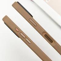TPU+PC чехол Metal Buttons для Apple iPhone 16 Pro (6.3") Золотой