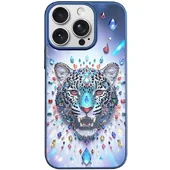 Чехол TPU+PC Crystal Hunt with MagSafe для Apple iPhone 16 Pro (6.3") Blue