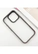 TPU+PC чохол Metal Buttons для Apple iPhone 16 Pro (6.3") Сірий