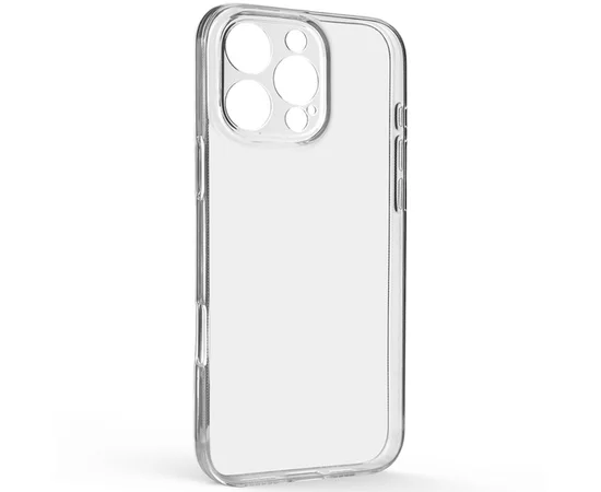 TPU чехол Epic Transparent 1,5mm Full Camera для Apple iPhone 16 Pro (6.3") Бесцветный (прозрачный)