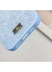 TPU чехол Bling World Rock Diamond для Apple iPhone 16 Pro (6.3") Голубой