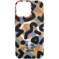 TPU чехол Pastel Chaos with MagSafe для Apple iPhone 16 Pro (6.3") Black