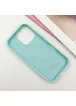 Чехол Silicone Case Full Protective (AA) для Apple iPhone 16 Pro (6.3") Бирюзовый / Turquoise
