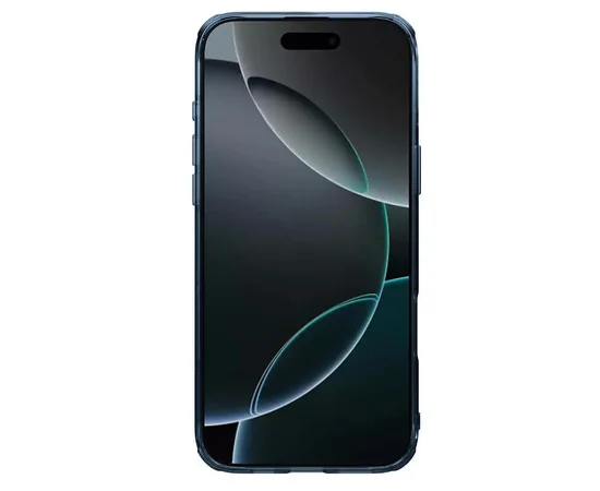 TPU чохол Nillkin Nature Pro Magnetic для Apple iPhone 16 Pro (6.3") Синій (прозорий)