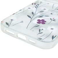 TPU+PC чохол Clear Garden with MagSafe для Apple iPhone 16 Pro (6.3") Cherry Petal
