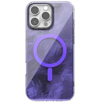Чохол TPU Shiny Mountain (MagFit) для Apple iPhone 16 Pro (6.3") Purple