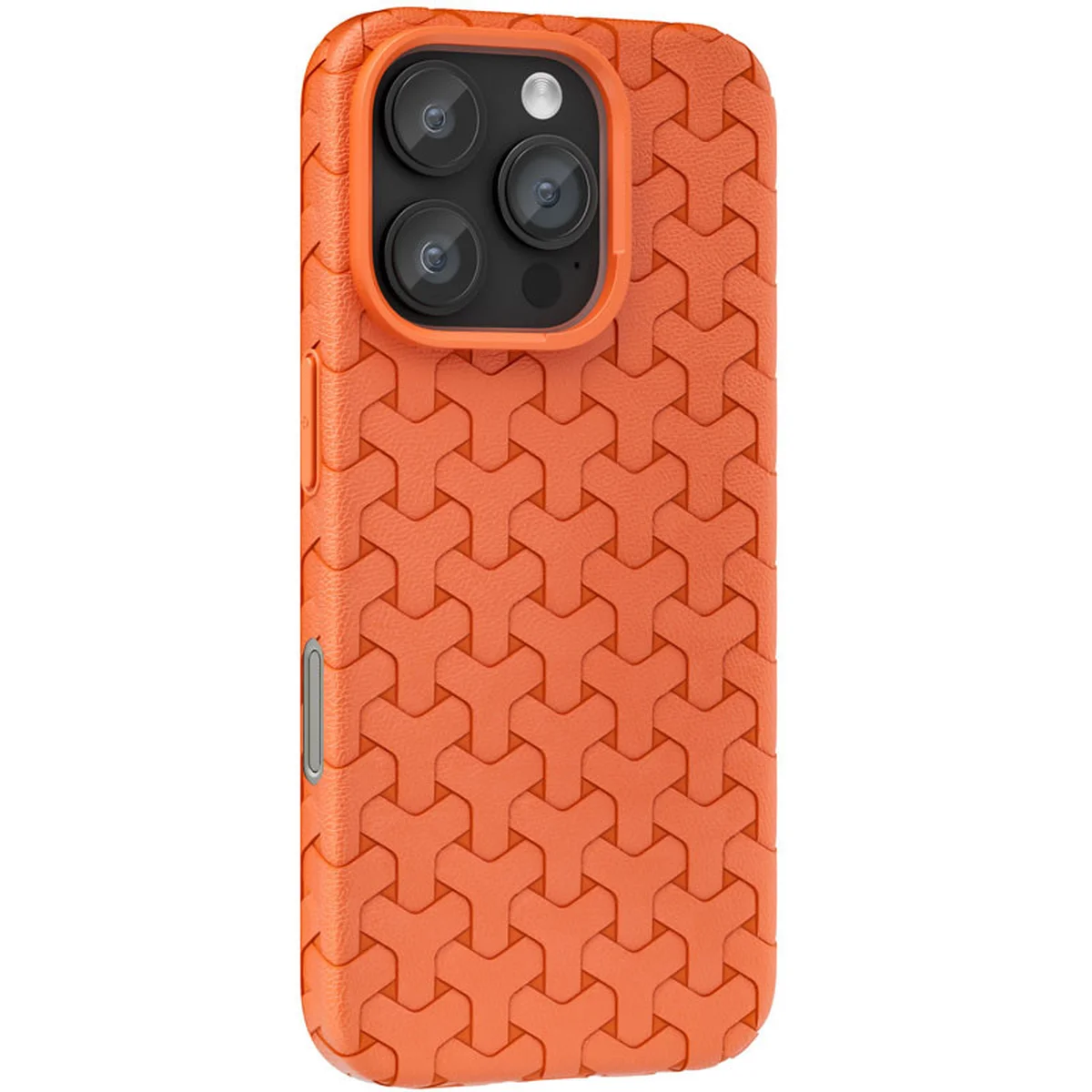 Чехол TPU Weaving для Apple iPhone 16 Pro (6.3") Orange
