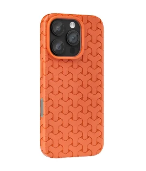 Чехол TPU Weaving для Apple iPhone 16 Pro (6.3") Orange