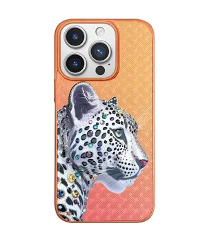 Чохол TPU+PC Crystal Hunt with MagSafe для Apple iPhone 16 Pro (6.3") Orange