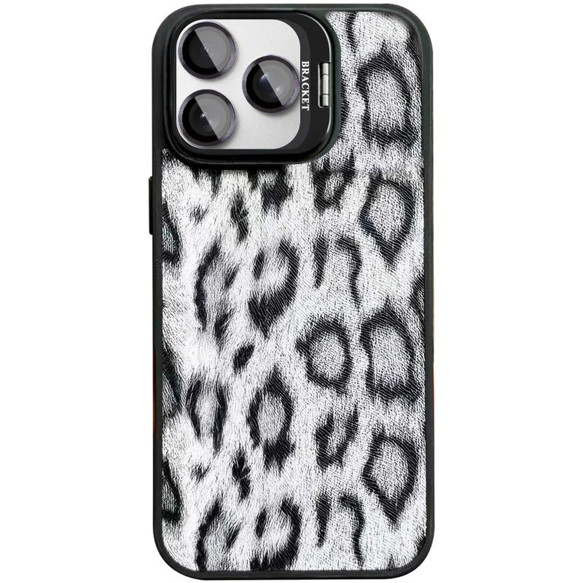 Чехол TPU+PC Wild Leopard with MagSafe and Lens для Apple iPhone 16 Pro (6.3") Black