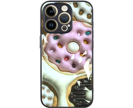 TPU+PC чехол Prisma Fluffie для Apple iPhone 16 Pro (6.3") Donut
