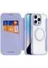 Чехол-книжка Dux Ducis Skin X Pro with MagSafe для Apple iPhone 16 Pro (6.3") Purple