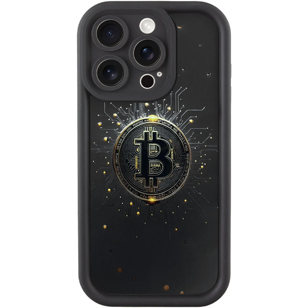 TPU чохол Prestige для Apple iPhone 16 Pro (6.3") Bitcoin
