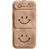 Чехол TPU Panel Stand для Apple iPhone 16 Pro (6.3") Soft Smile