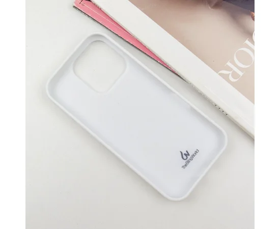 TPU чехол Bling World Rock Diamond для Apple iPhone 16 Pro (6.3") Белый