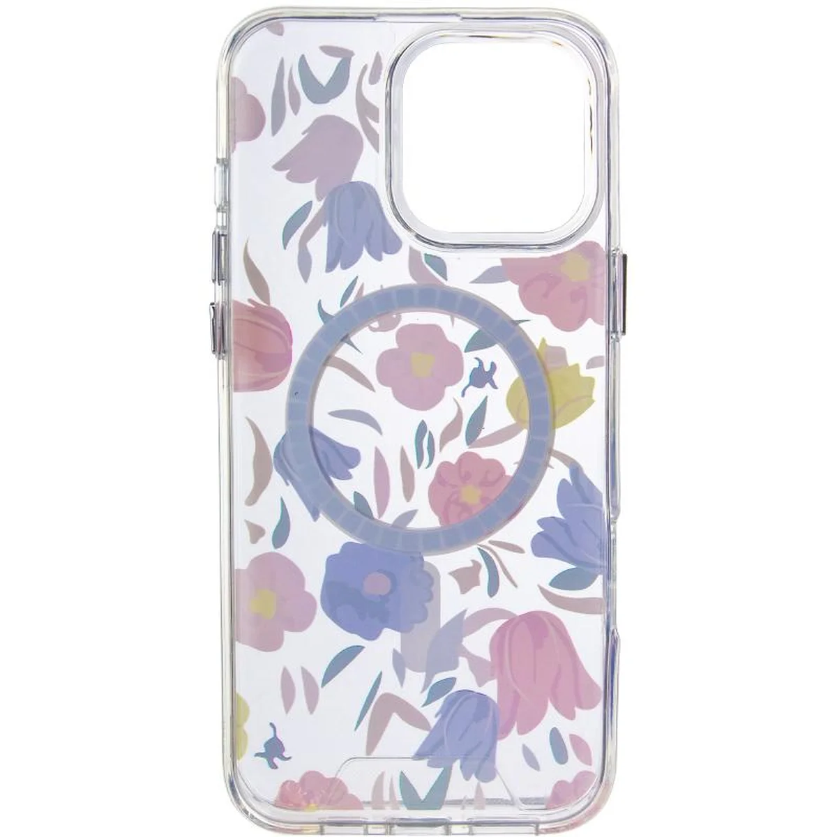 TPU+PC чехол Clear Garden with MagSafe для Apple iPhone 16 Pro (6.3") Tropical Art