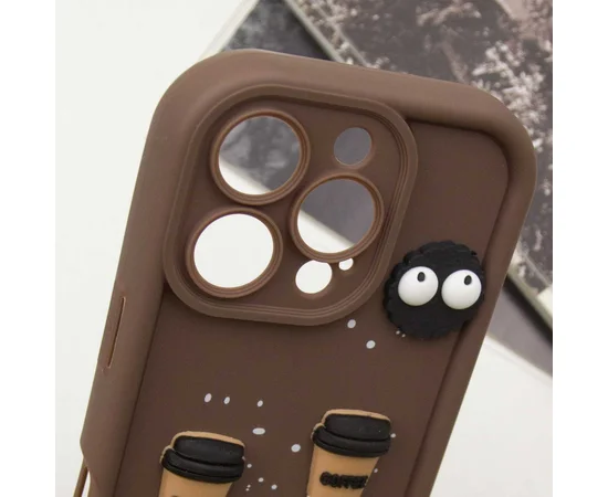 Чехол TPU Toys Case для Apple iPhone 16 Pro (6.3") Brown / Always Happy