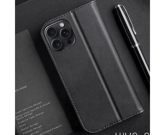 Чохол-книжка Dux Ducis Hivo для Apple iPhone 16 Pro (6.3") Black