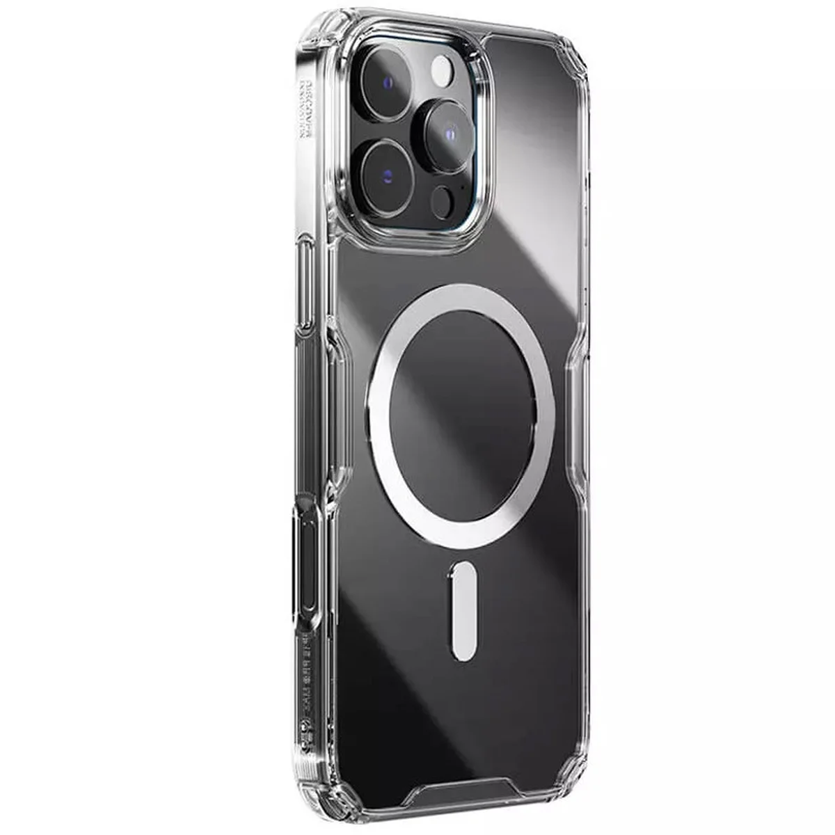 TPU чохол Nillkin Nature Pro Magnetic для Apple iPhone 16 Pro (6.3") Безбарвний (прозорий)