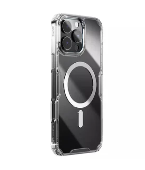 TPU чохол Nillkin Nature Pro Magnetic для Apple iPhone 16 Pro (6.3") Безбарвний (прозорий)