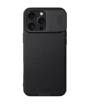 Карбонова накладка Nillkin CamShield Pro Magnetic для Apple iPhone 16 Pro (6.3") Black