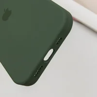 Чохол Silicone Case Full Protective (AA) для Apple iPhone 16 Pro (6.3") Зелений / Cyprus Green