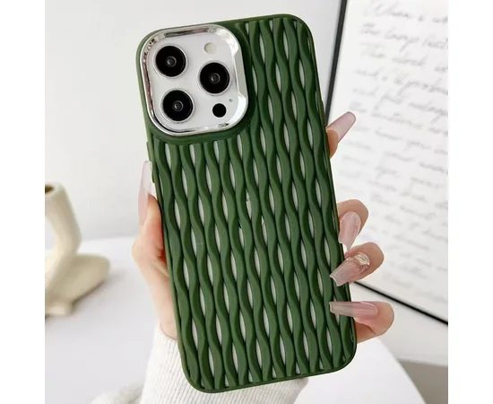 Чохол TPU Ribbio для Apple iPhone 16 Pro (6.3") Green