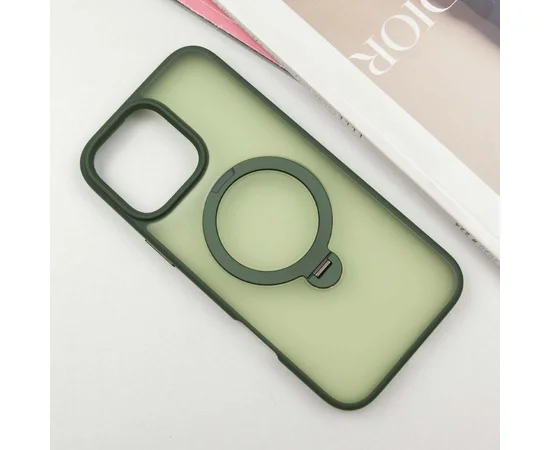 Чехол Ummi Colorful with MagSafe HQ Ring для Apple iPhone 16 Pro (6.3") Green