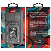 Чехол Ummi Camshield Serge Ring для Apple iPhone 16 Pro (6.3") Черный / Black