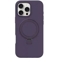 Чехол Silicone Case Full Protective NO LOGO with Ring для Apple iPhone 16 Pro (6.3") Purple