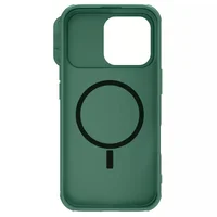 Карбоновая накладка Nillkin CamShield Pro Magnetic для Apple iPhone 16 Pro (6.3") Deep Green