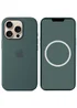 Чохол Silicone case (AAA) з Magsafe and Animation (button) для Apple iPhone 16 Pro (6.3") Lake Green