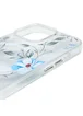 TPU+PC чехол Clear Garden with MagSafe для Apple iPhone 16 Pro (6.3") Blue Blossom