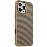 Чехол TPU+PC Carbon with MagSafe для Apple iPhone 16 Pro (6.3") Golden Rose