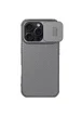 Карбоновая накладка Nillkin CamShield Pro для Apple iPhone 16 Pro (6.3") Titanium Gray