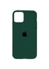 Чехол Silicone Case Full Protective (AA) для Apple iPhone 16 Pro (6.3") Зеленый / Forest green