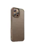TPU чохол Carbon Protective with Magsafe для Apple iPhone 16 Pro (6.3") Coffee