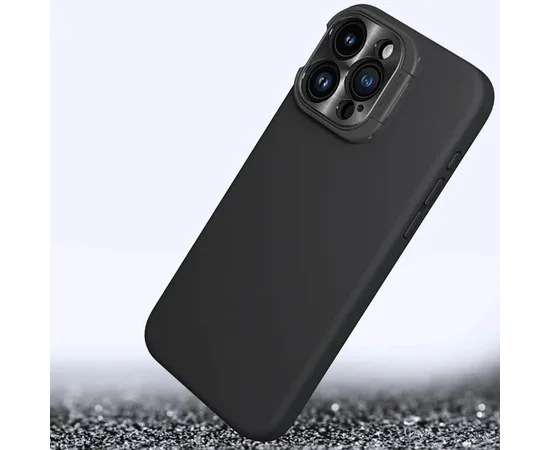 Чехол Silicone Nillkin LensWing Prop Magnetic для Apple iPhone 16 Pro (6.3") Черный / Black